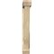 Ekena Millwork Traditional Slat Rough Sawn Bracket w/ Offset Brace, Douglas Fir, 6"W x 34"D x 42"H BKT0604X34X42TRA06RDF - alternate 3